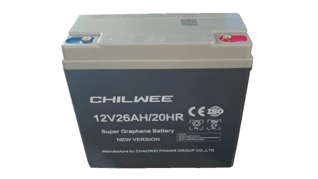 ΜΠΑΤΑΡΙΑ CHILWEE ΣΟΥΠΕΡ ΓΡΑΦΕΝΙΟΥ 12V 26AH 20hr